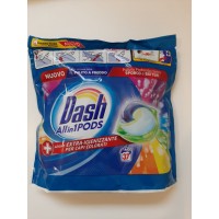 Капсули за пране Dash All in One Pods Color 37броя